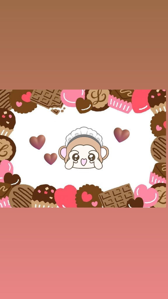 バレンタインデコレーションチェキ🧸🧁