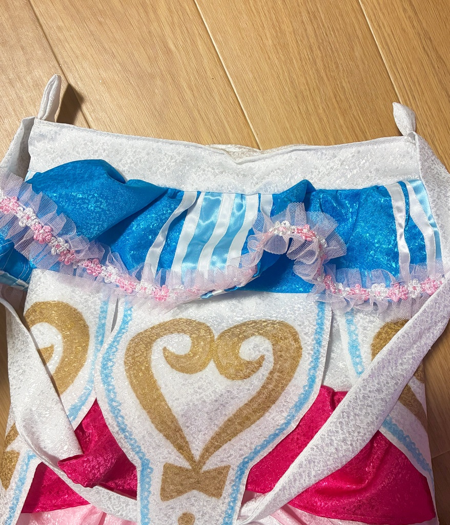 A4サイズ対応🎀一点もの*アイドル衣装風フリルバッグ