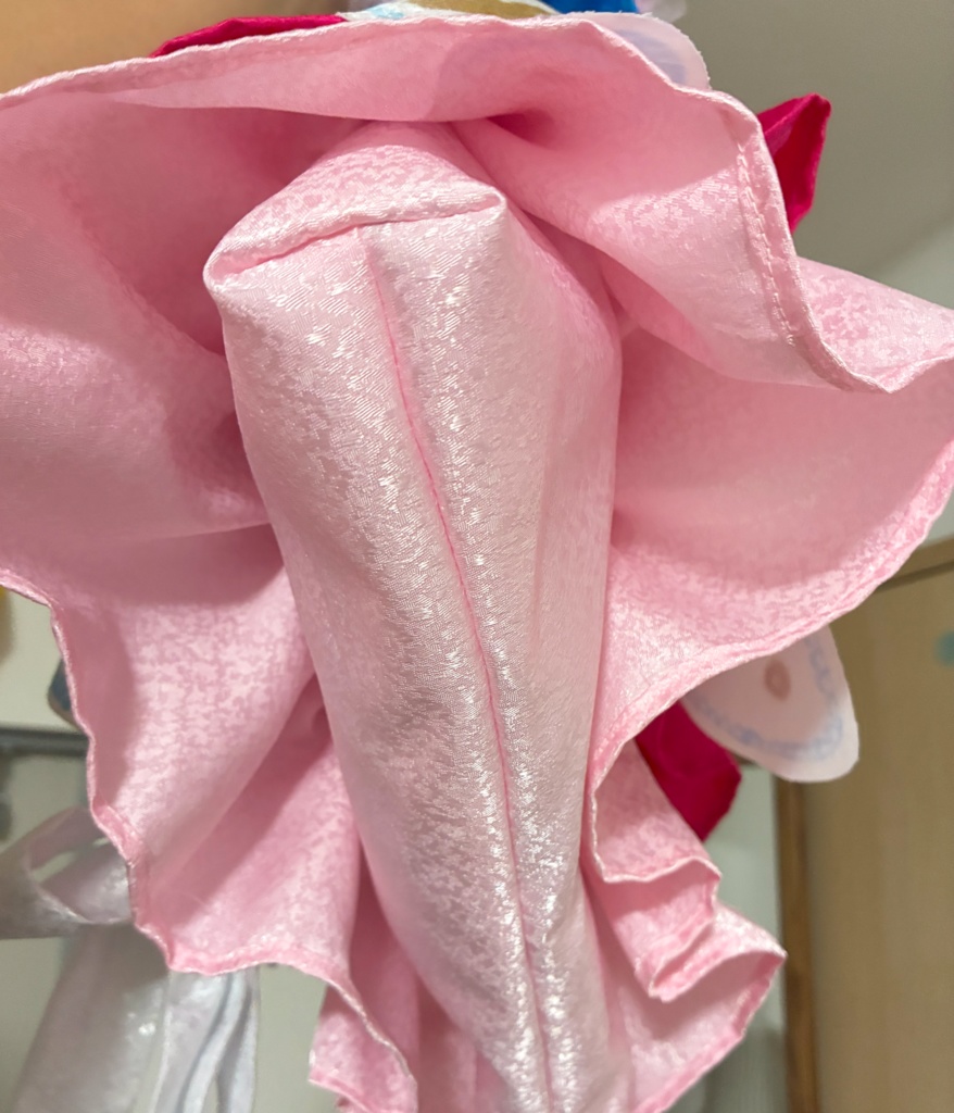 A4サイズ対応🎀一点もの*アイドル衣装風フリルバッグ