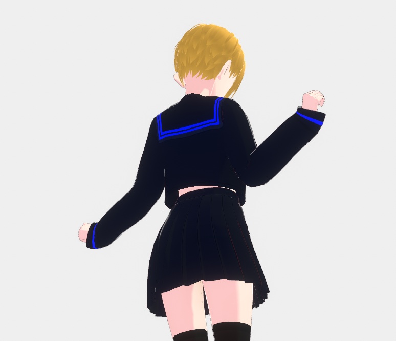 【VRoid正式版】セーラー服セット