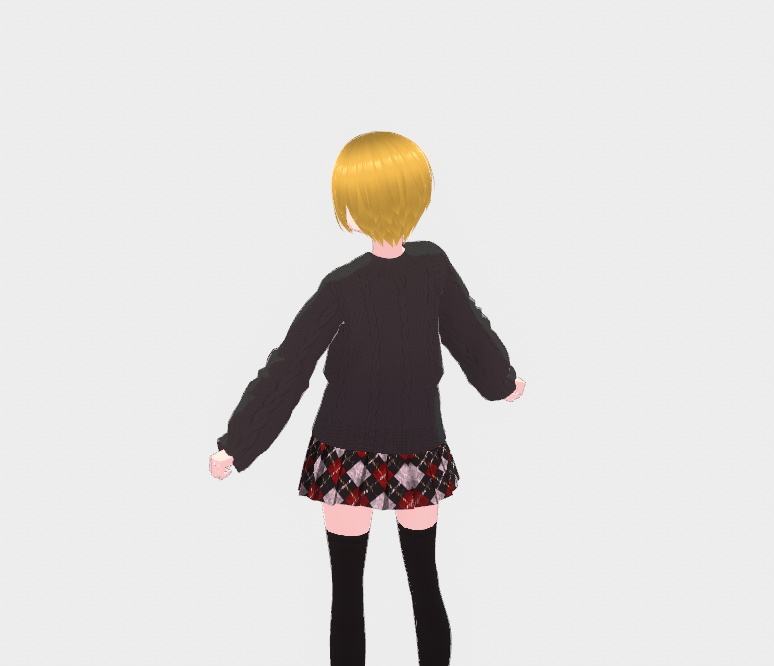 【VRoid正式版】部屋着セット