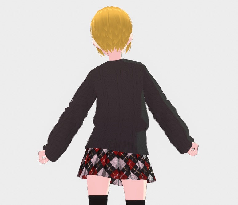 【VRoid正式版】部屋着セット