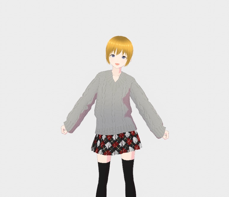 【VRoid正式版】部屋着セット