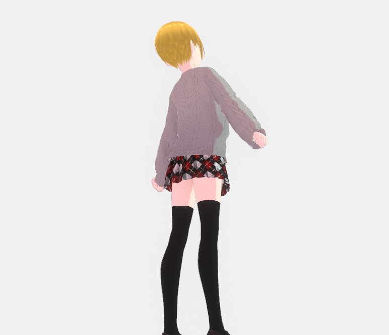 【VRoid正式版】部屋着セット