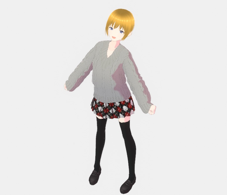 【VRoid正式版】部屋着セット