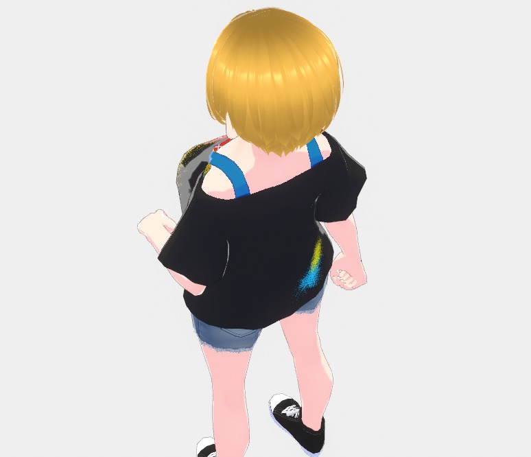 【VRoid正式版】働きたくないTシャツ