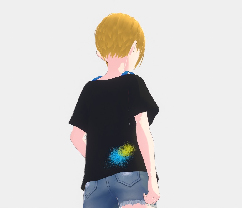 【VRoid正式版】働きたくないTシャツ