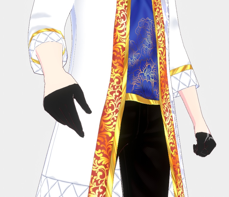 【VRoid正式版】チャイナコートセット+おまけ