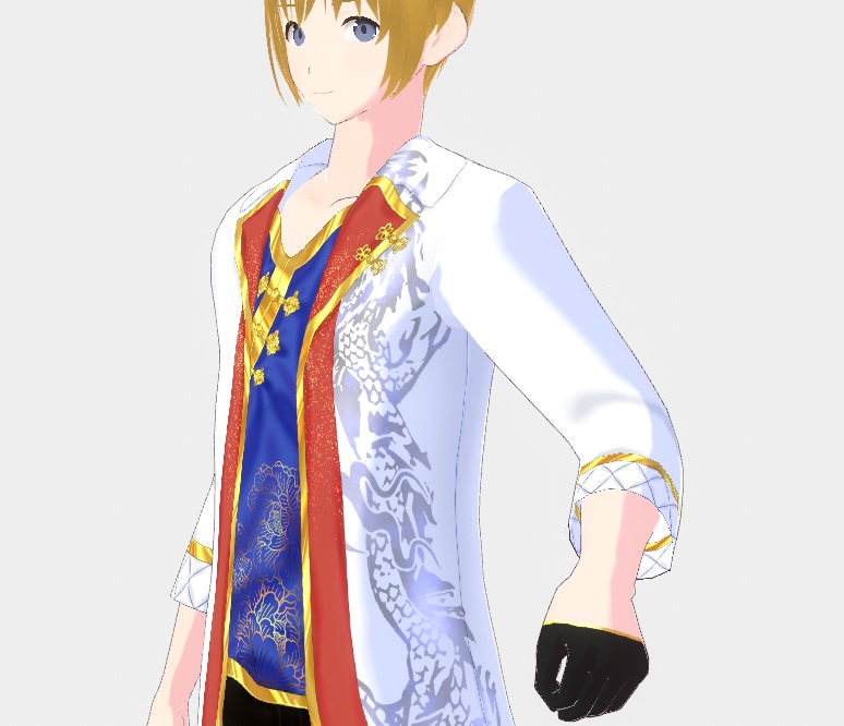 【VRoid正式版】チャイナコートセット+おまけ