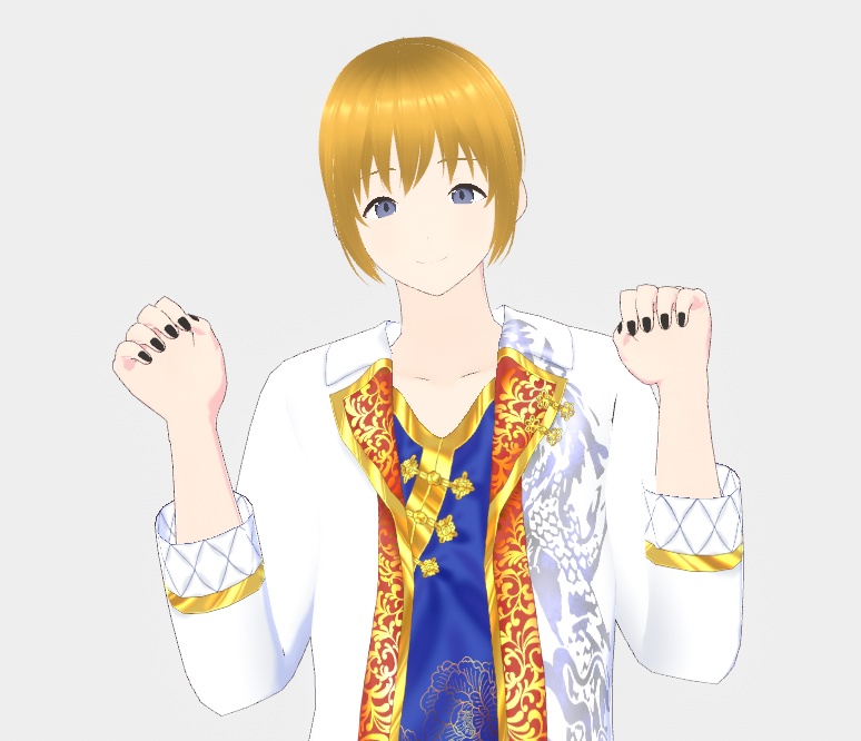 【VRoid正式版】チャイナコートセット+おまけ