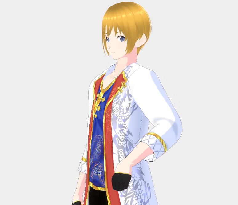 【VRoid正式版】チャイナコートセット+おまけ