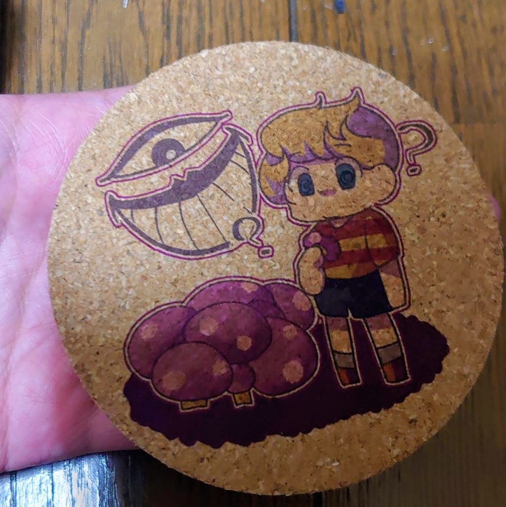 まざーコルクコースター