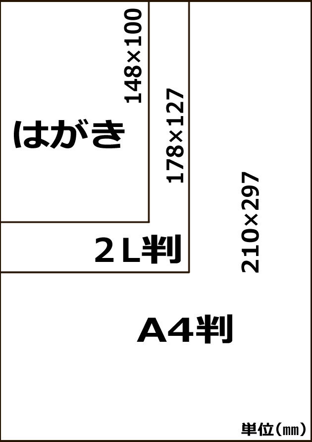 イラスト写真【2L判】