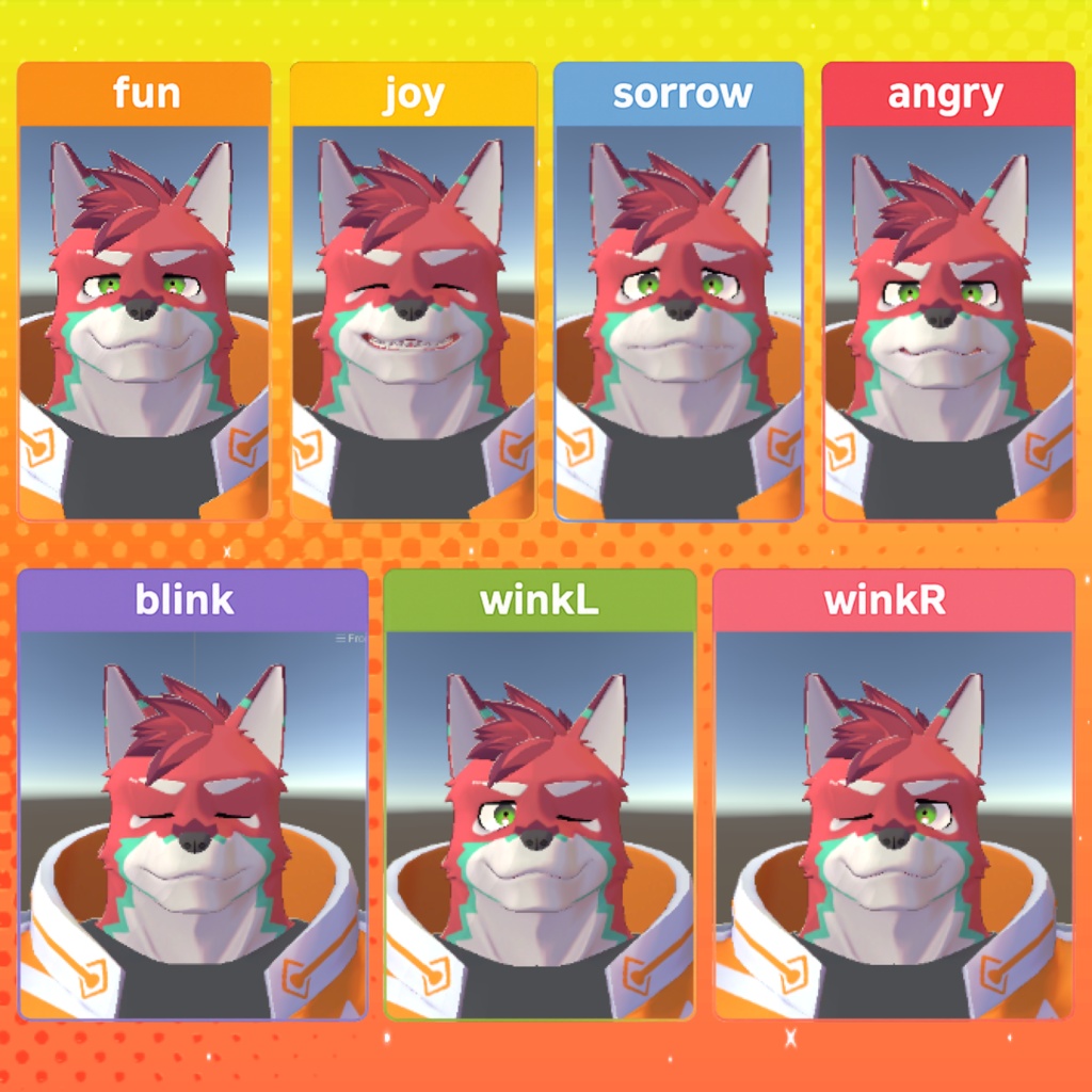 【リリース記念セール】VRchat用アバター「Riggs(リグス)」