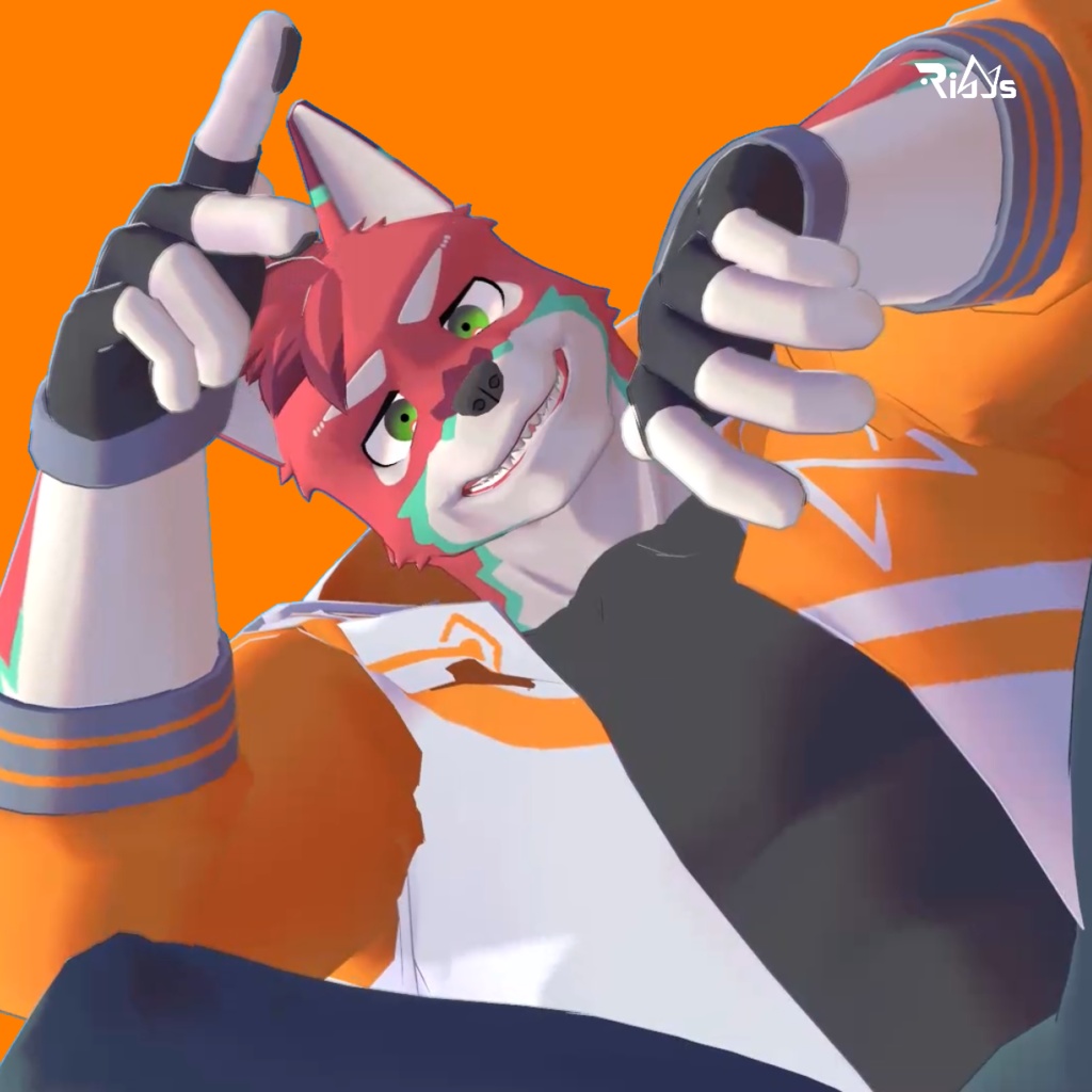【リリース記念セール】VRchat用アバター「Riggs(リグス)」