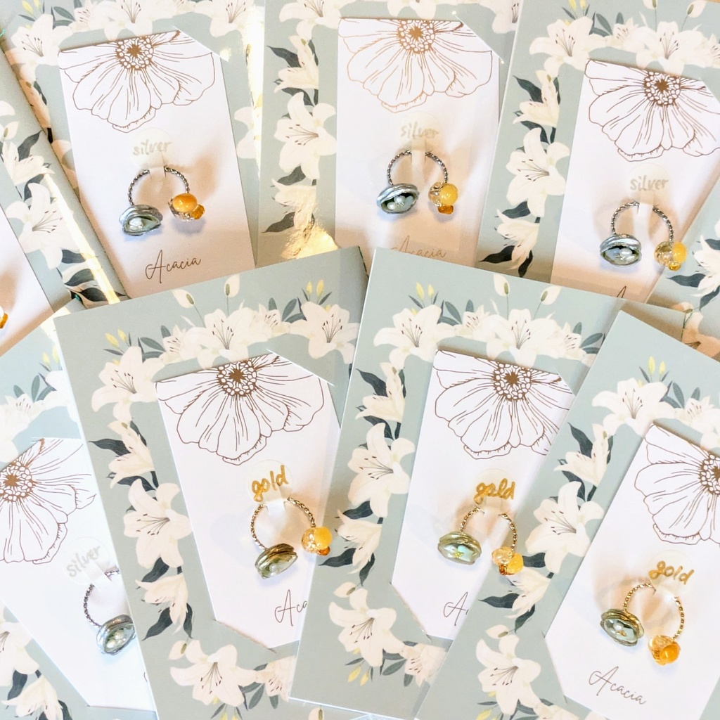 【安心の匿名配送】プロif冊子付き💚🧡とどち概念リング💍トワ・エ・モワ