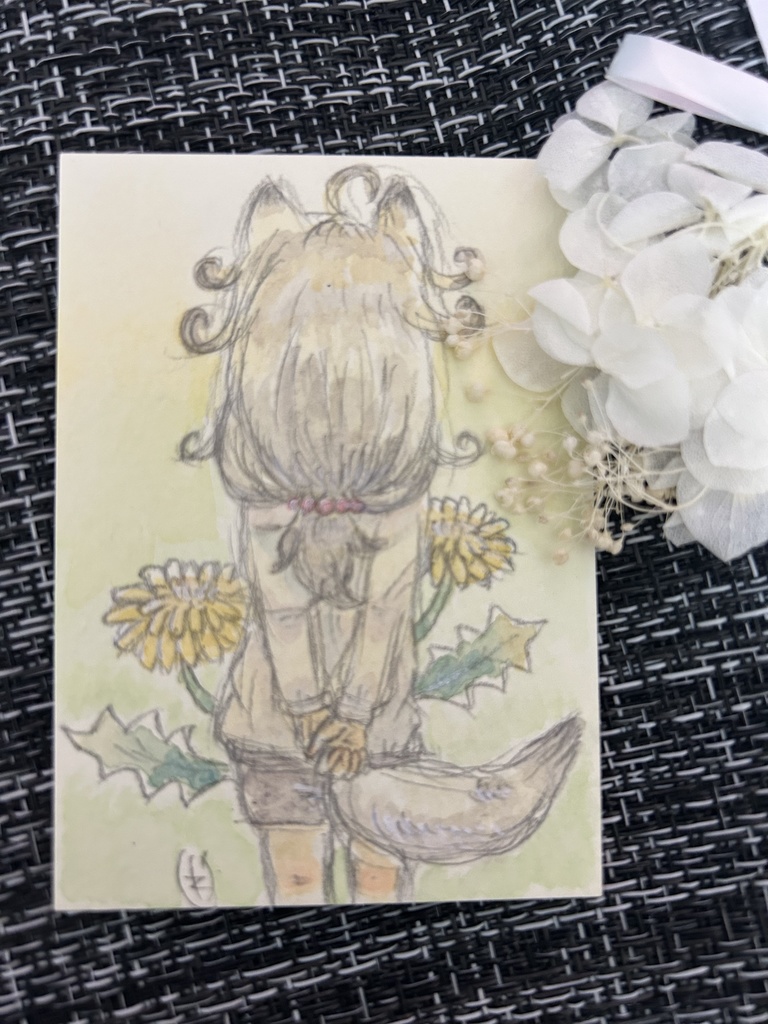 【ATC原画】羽としっぽ