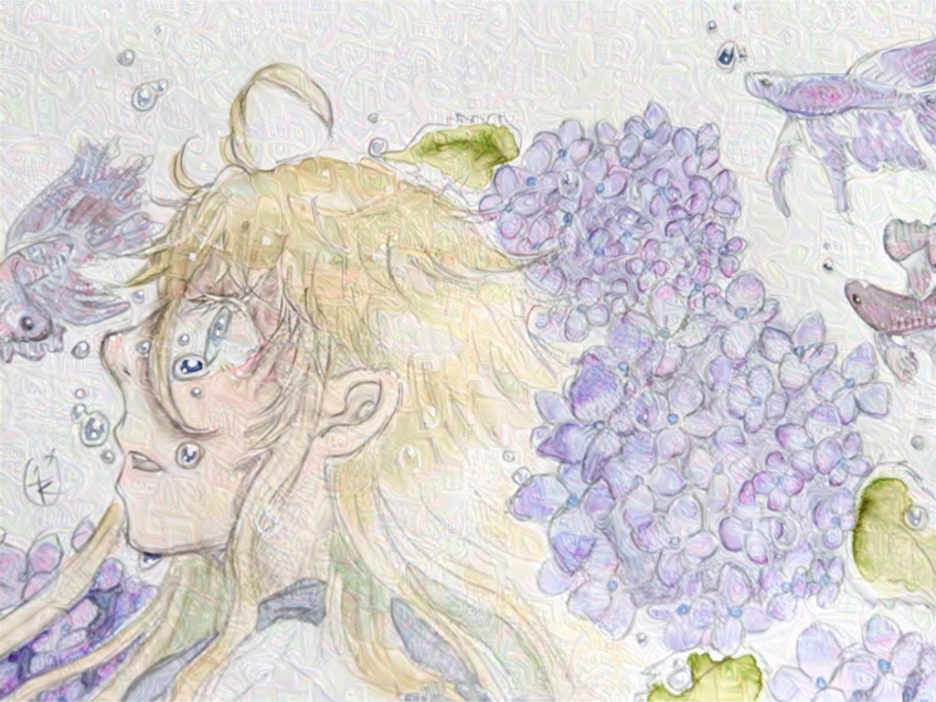 【ドローイング】滲む