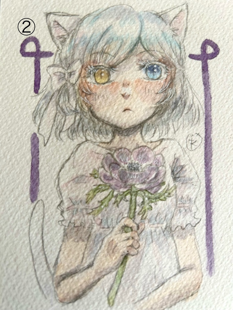 【フレームレス原画】想いは花束と共に①〜⑤