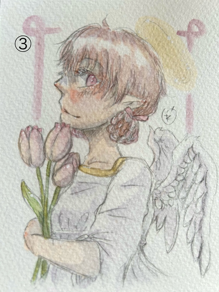 【フレームレス原画】想いは花束と共に①〜⑤