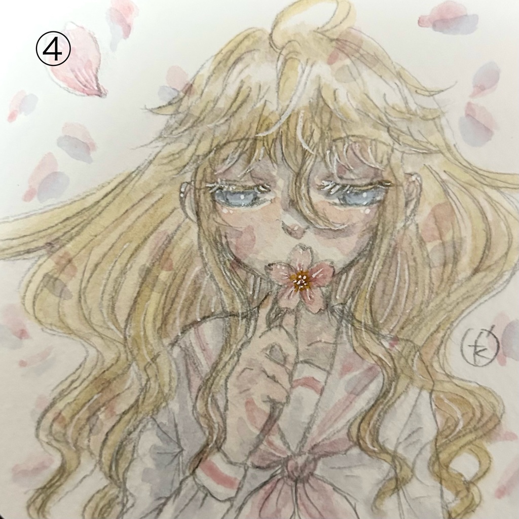 【フレームレス原画】想いは花束と共に①〜⑤