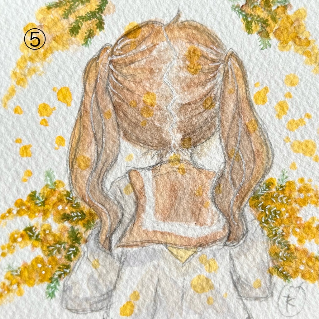 【フレームレス原画】想いは花束と共に①〜⑤