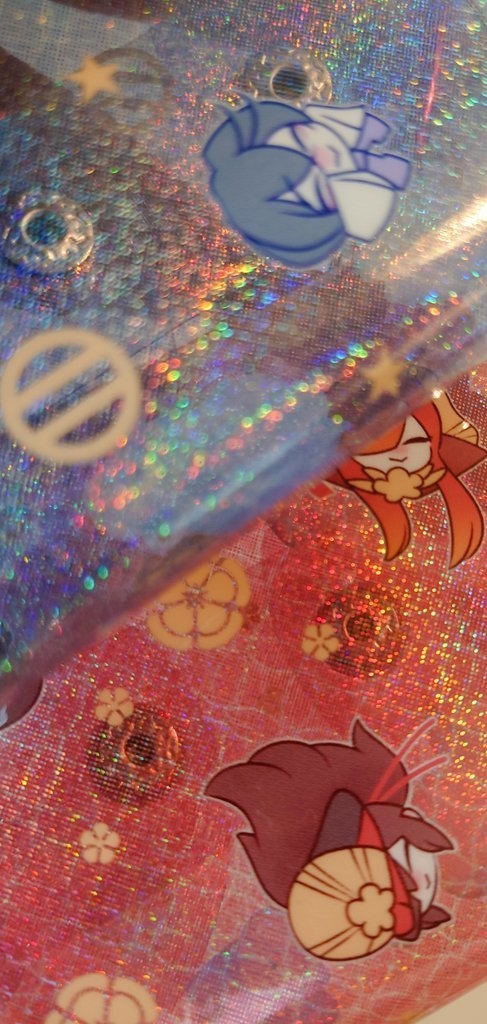 <おはじきアクスタシリーズ・今魔川>ホログラムケース入り3個セット