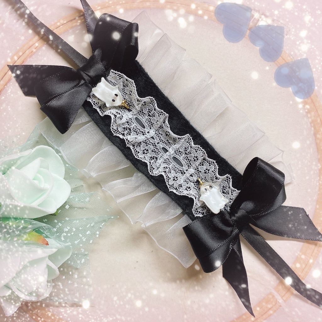 ゴシックゴースト👻ヘッドドレス