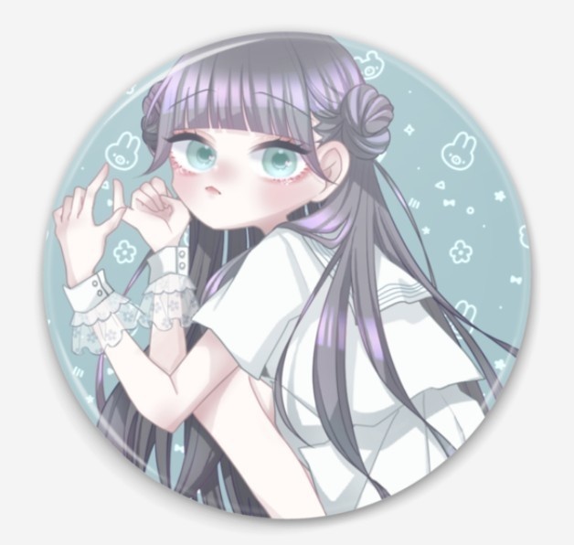 稀灼生誕缶バッジ