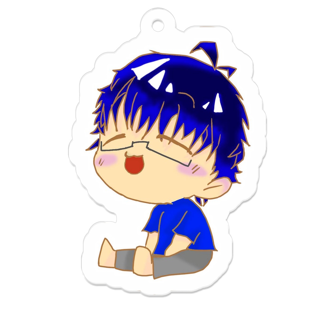 ゆみひまパパ ④ アクリルキーホルダー