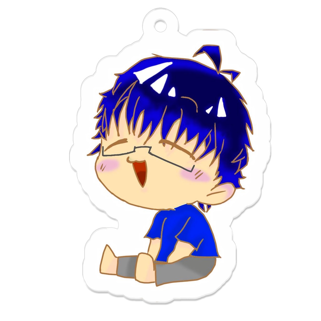 ゆみひまパパ ⑥ アクリルキーホルダー