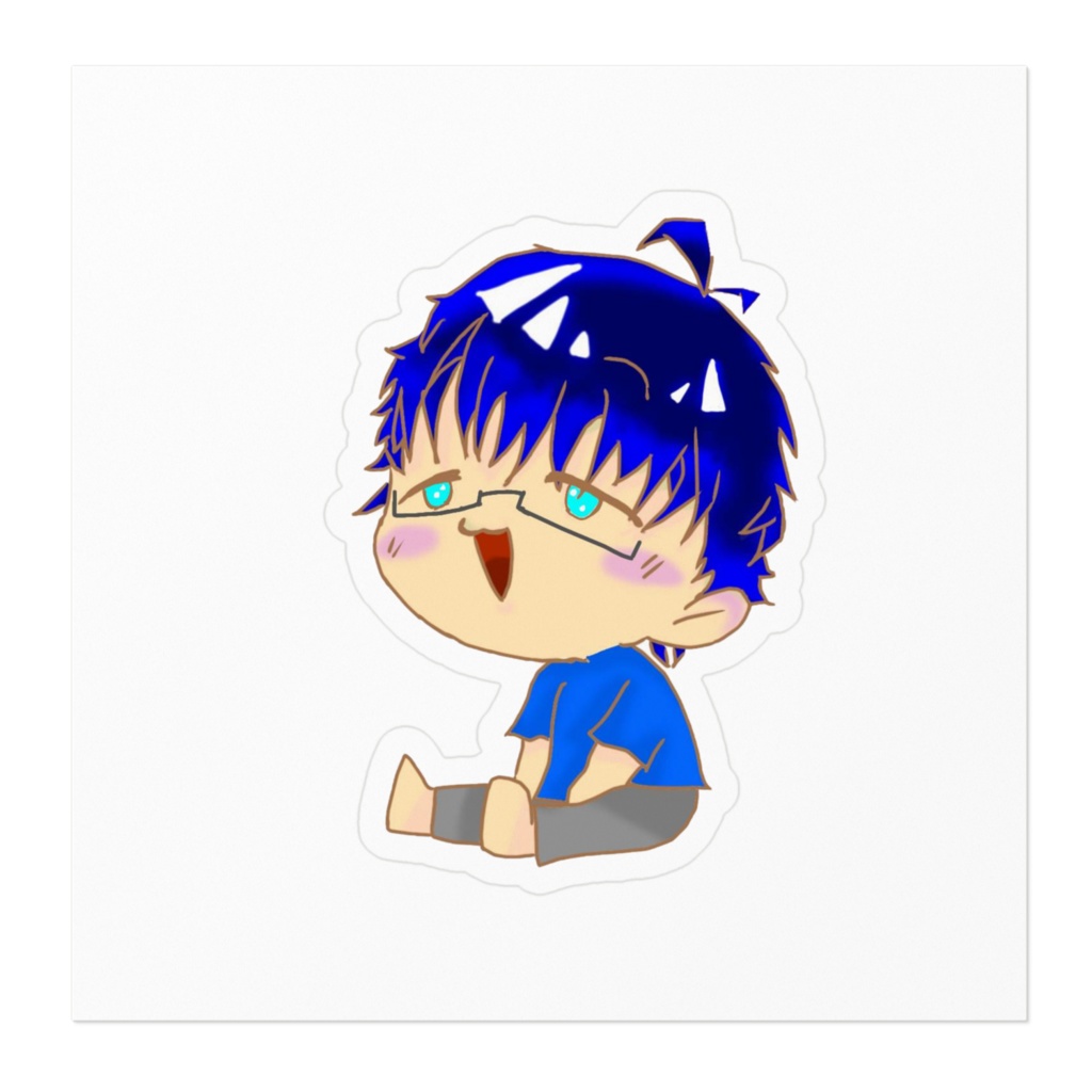 ゆみひまパパ ステッカー