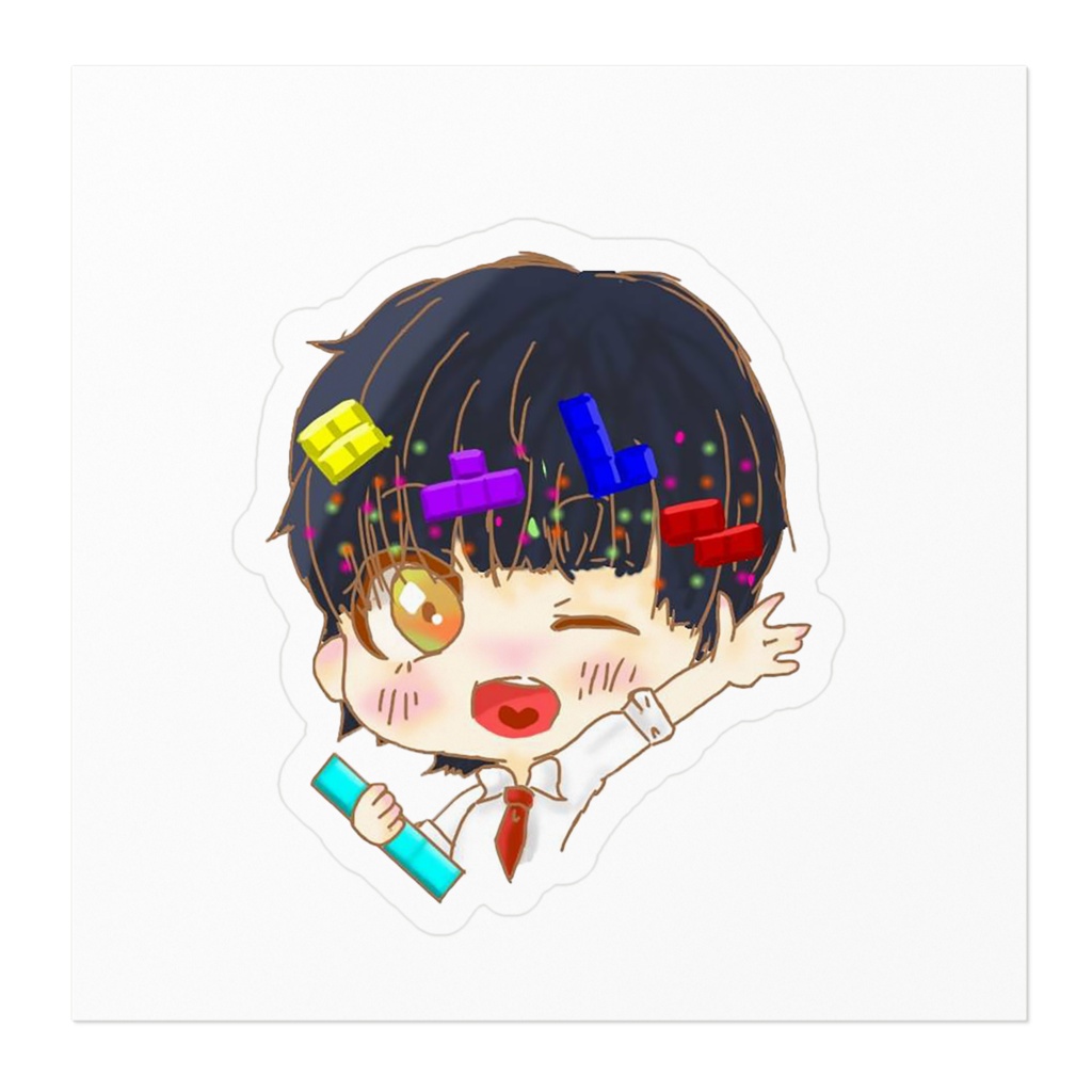 ゆみひまmiyu ステッカー