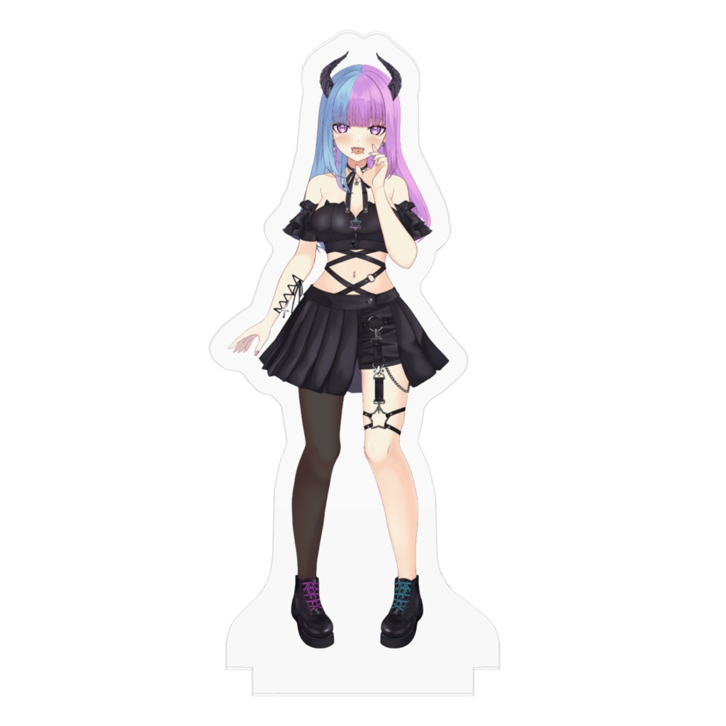 【常設】ロングヘア-魔王ハーヴェラミアーニャ_アクリルフィギュア_70mm/100mm