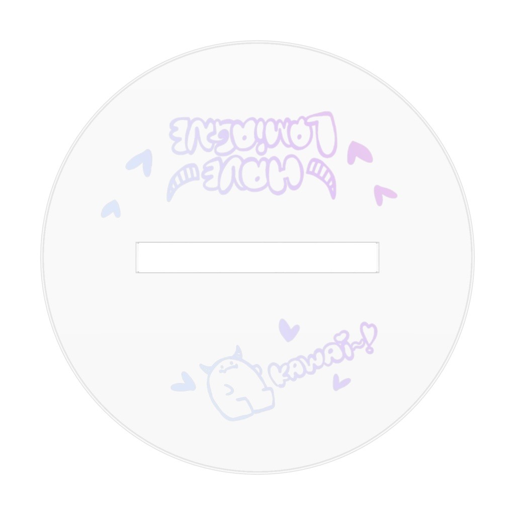 【常設】ロングヘア-魔王ハーヴェラミアーニャ_アクリルフィギュア_70mm/100mm