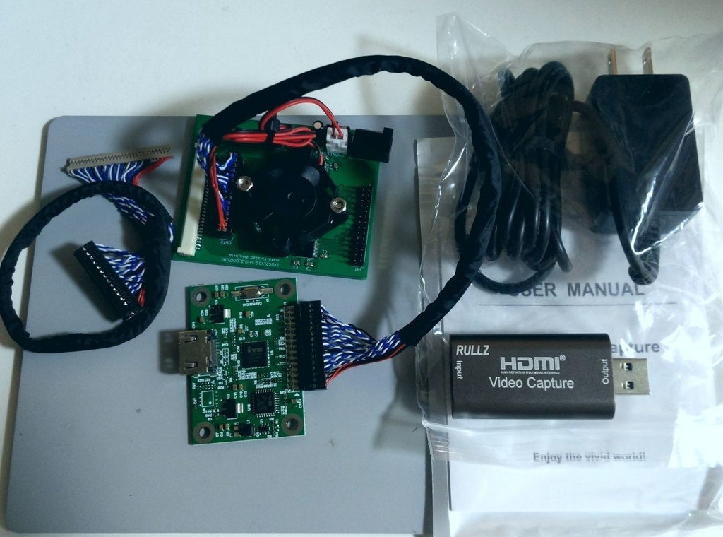 オーイズミ筐体用　液晶HDMI化システム(ルビドス)セット