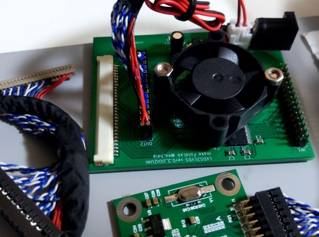 オーイズミ筐体用 液晶HDMI化システム(ルビドス)セット