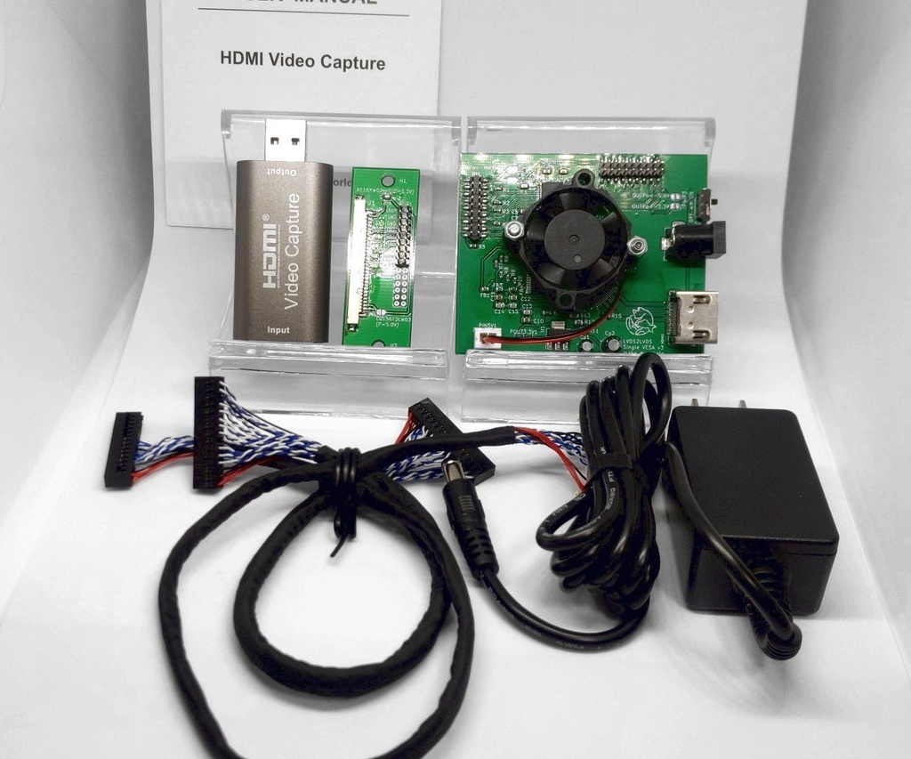 コナミ　新筐体用　液晶HDMI化システム(ルビドス)セット
