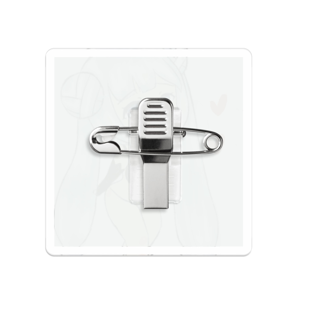 マカブイン アクリルバッジ