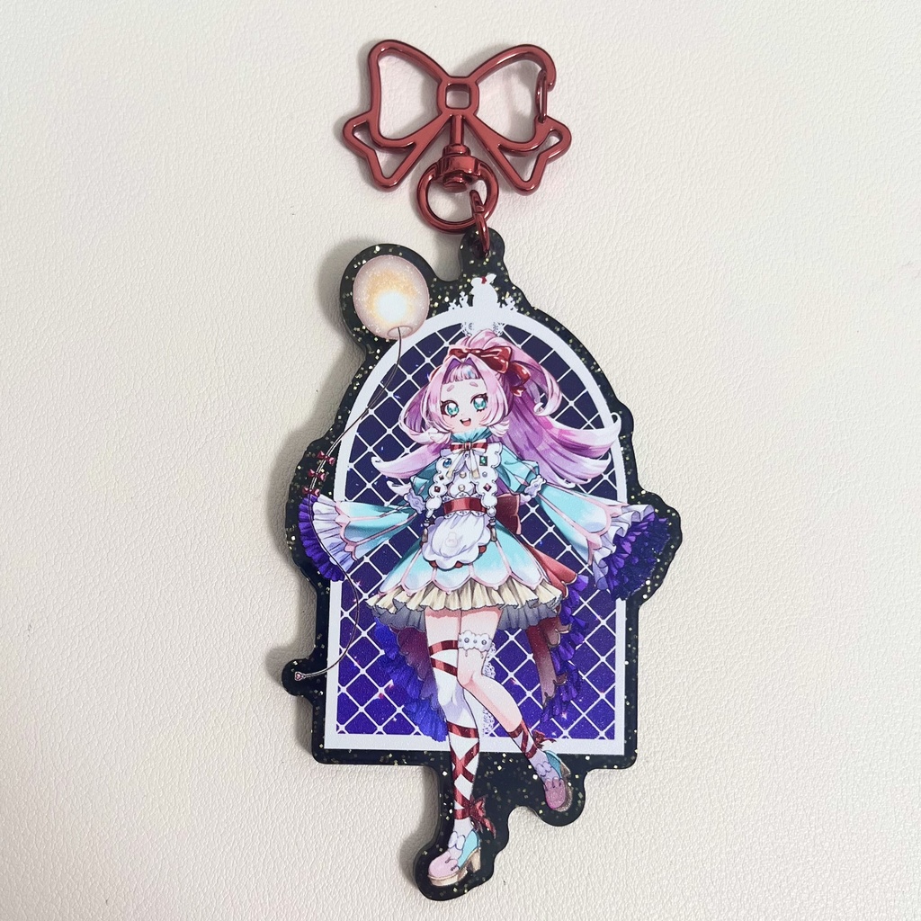 ひのもりちゃんキラキラアクリルキーホルダー