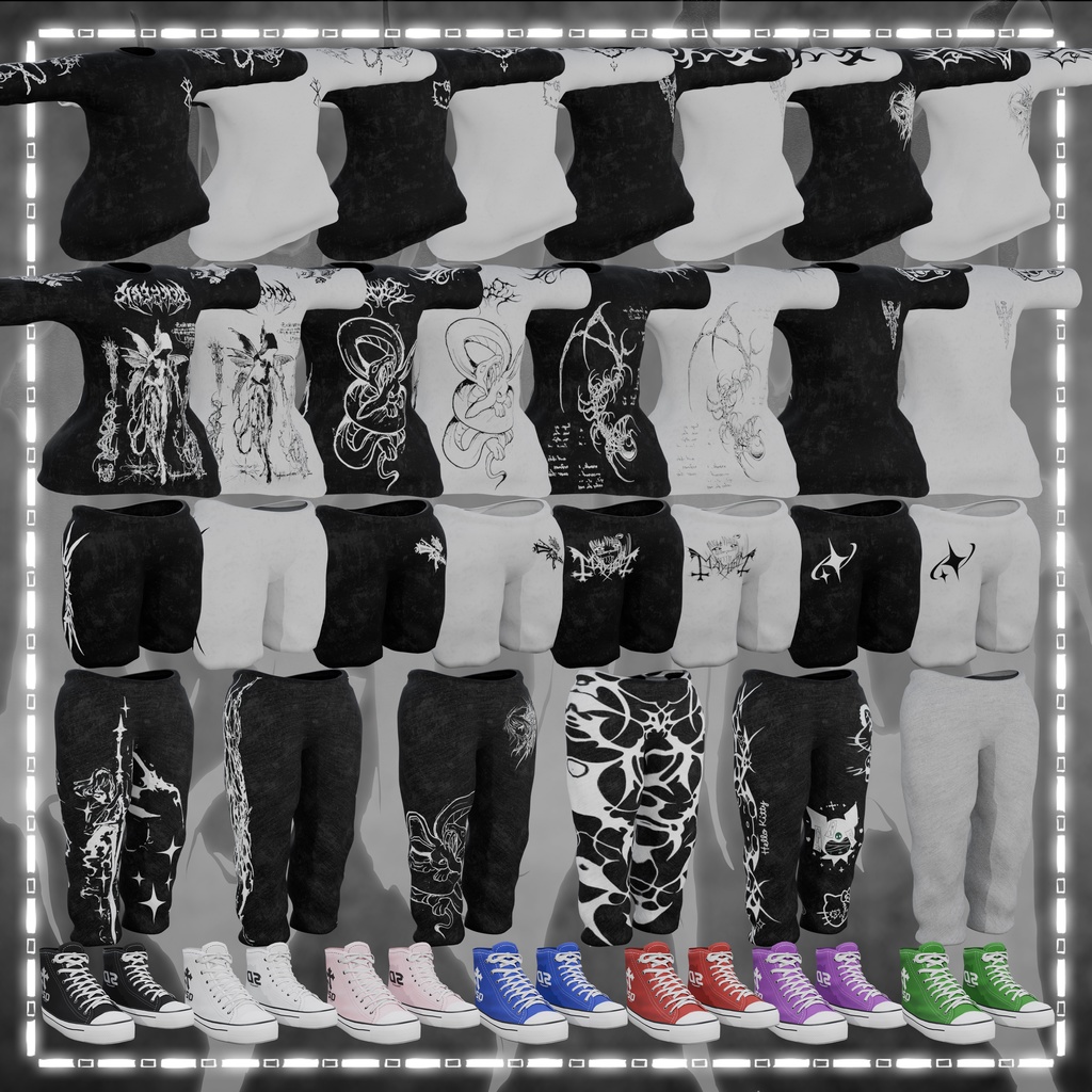 「3Dモデル」Guts - PC/Quest - Deira VRChat Furry Avatar