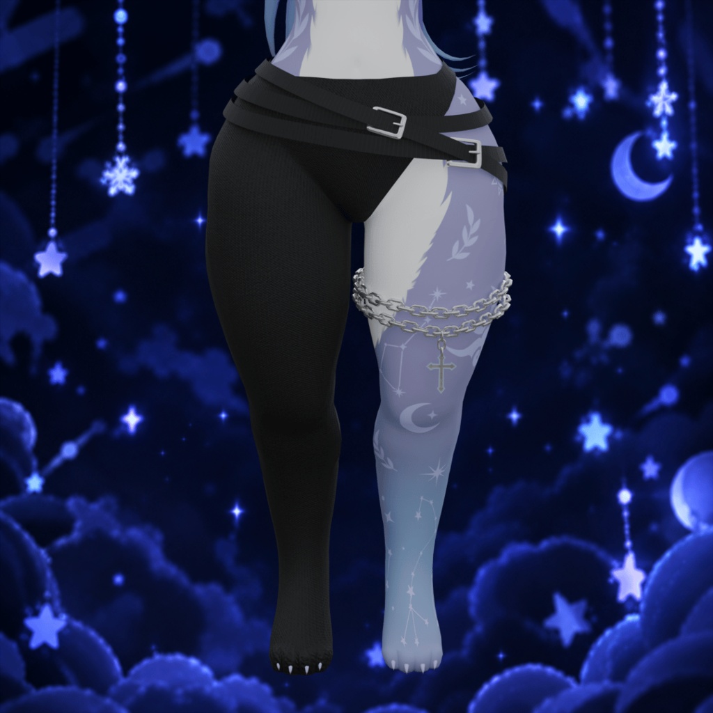 「3Dモデル」Lyra - PC & Quest - Deira Bunny VRChat Furry Avatar