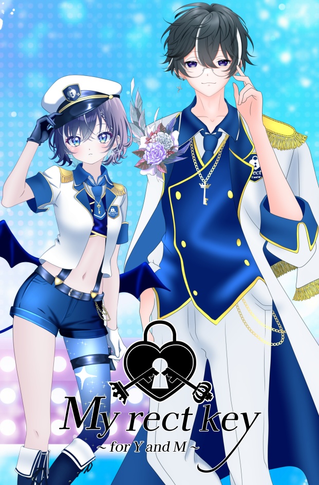 My rect key タペストリー