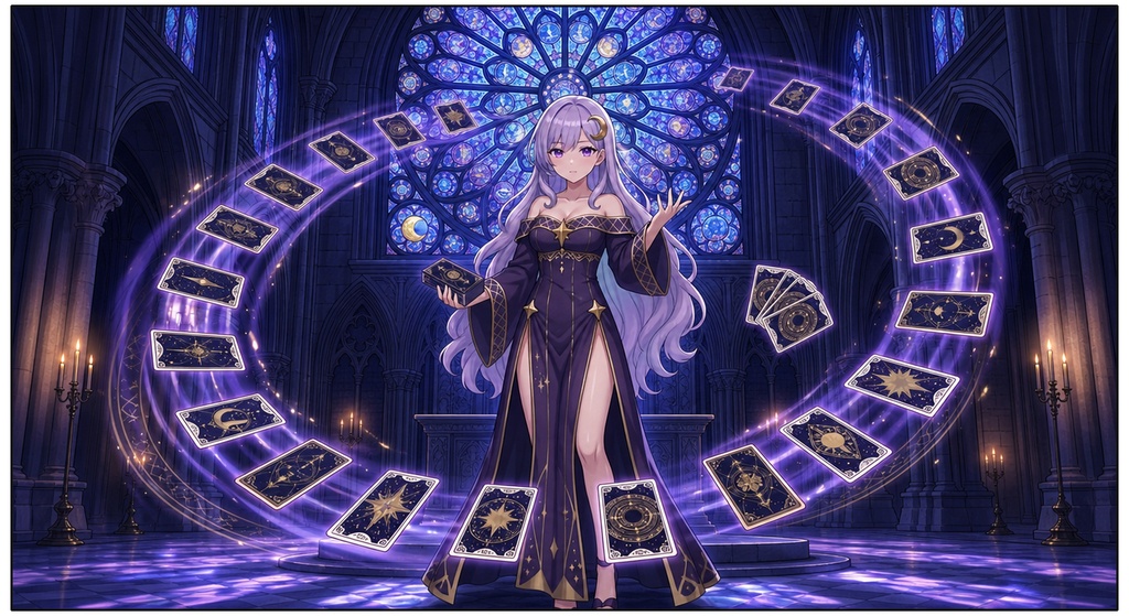 星装巫女ルナ 〜堕ちたアルカナ〜序章 0-1「星の落ちた夜」