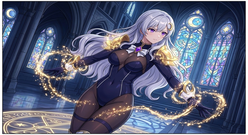 星装巫女ルナ 〜堕ちたアルカナ〜序章 0-1「星の落ちた夜」