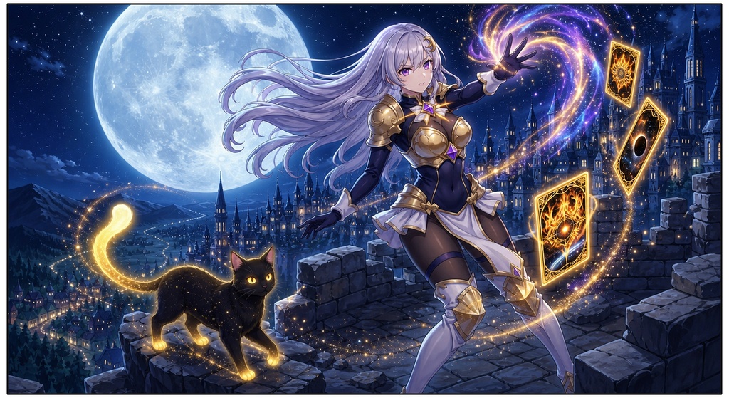 星装巫女ルナ 〜堕ちたアルカナ〜序章 0-2「我が身に、夜を」