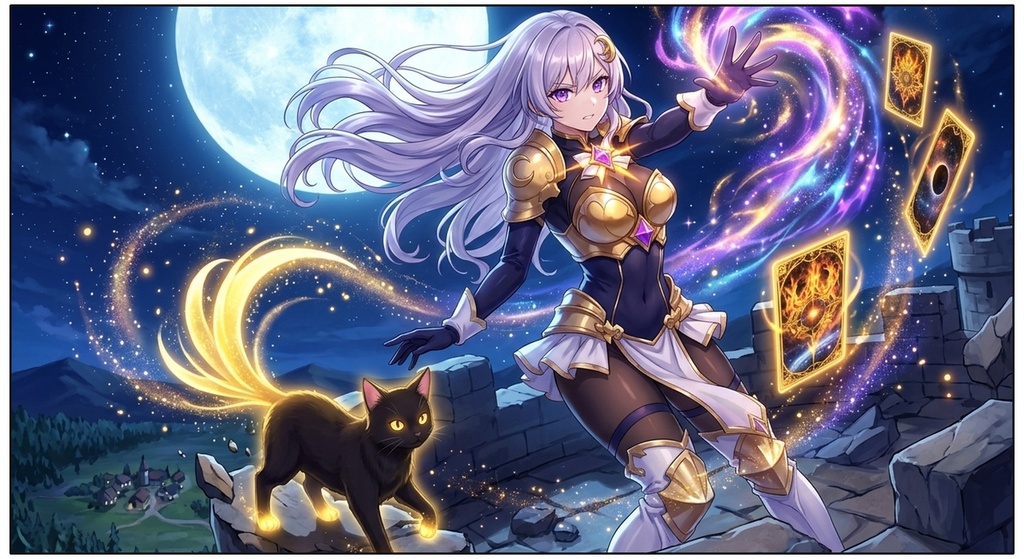 星装巫女ルナ 〜堕ちたアルカナ〜序章 0-2「我が身に、夜を」
