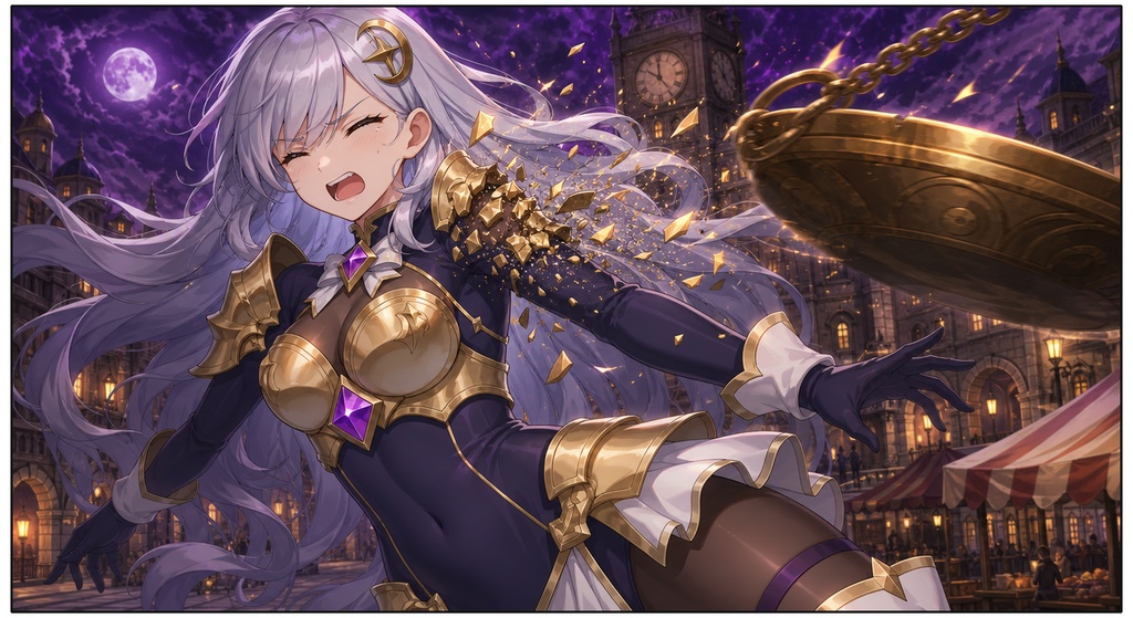 星装巫女ルナ 〜堕ちたアルカナ〜1章 第1話「壊れた天秤」