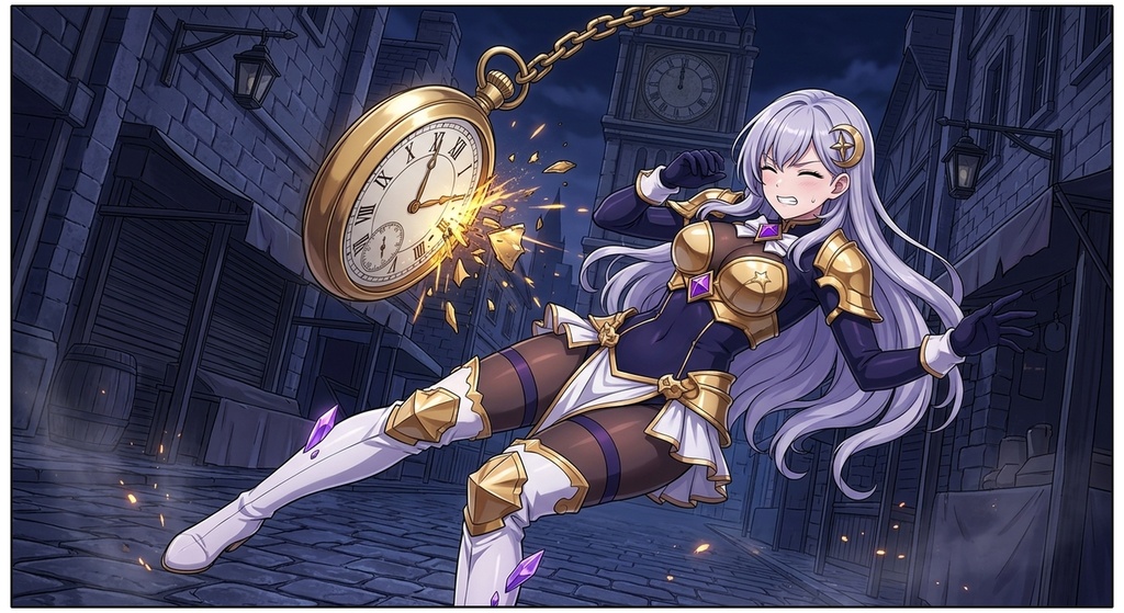 星装巫女ルナ 〜堕ちたアルカナ〜1章 第2話「止まった鐘」