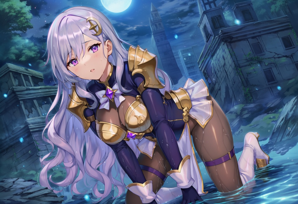 星装巫女ルナ 〜堕ちたアルカナ〜1章 第3話「落ちない瓦礫」
